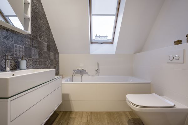 Attic Bathroom Construction in Redwood City